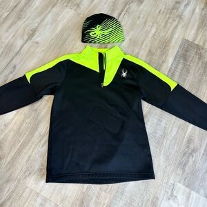 Spyder quarter zip fleece